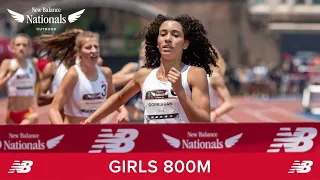 Girls 800m Championship Final - New Balance Nationals Outdoor 2023