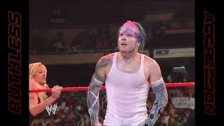 Jeff Hardy vs. Bradshaw - Hardcore Championship | WWE RAW (2002)