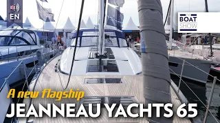 [ENG] JEANNEAU 65 - Walking Through Sail Boat - The Boat Show