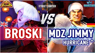 SF6 🔥 Broski (A.K.I) vs MDZ Jimmy (Ryu) & Hurricane (Cammy) 🔥 SF6 High Level Gameplay