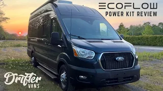 How Long Can My Batteries Last Off-Grid? EcoFlow Power Kit Review | RV, Van & Tiny Home Electricity!