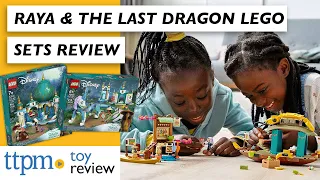 LEGO Disney Raya and the Heart Palace, Boun's Boat, Raya and Sisu Dragon, & More from LEGO | Review