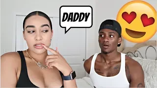 CALLING HIM DADDY To See How He Reacts (AWKWARD)