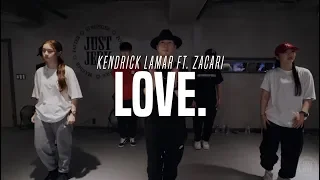 Kendrick Lamar - LOVE  ft. Zacari | S.ONE Choreo Class | Justjerk Dance Academy