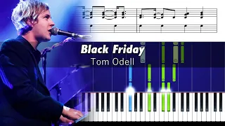 Tom Odell - Black Friday - Accurate Piano Tutorial with Sheet Music