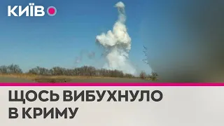 В районі окупованого Армянська на півночі Криму пролунав сильний вибух