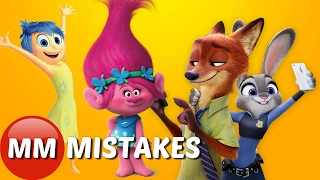 10 Biggest MOVIE MISTAKES YOU Found in Animated Films | MOVIE Goofs