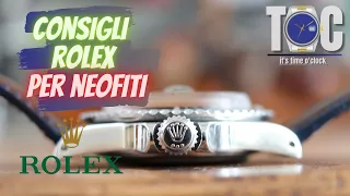 Consigli ROLEX per NEOFITI (referenze, box and papers...)