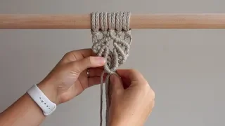 DIY Macrame Tutorial - Shell Pattern