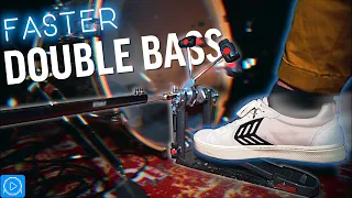 FASTER DOUBLE BASS SPEED (In 5 Minutes!)👟🔥 - Drum Lesson