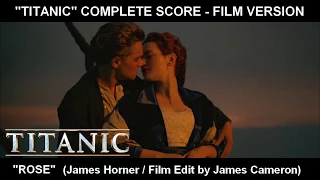 [TITANIC] - "Rose" (Complete Score / Film Version)