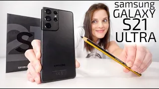 Samsung Galaxy S21 ULTRA -UNBOXING + S-PEN-