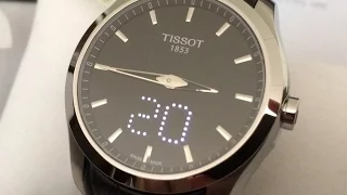 How to set time Tissot Couturier Secret Date T035.446.11.051.00