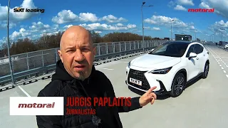 Naujo Lexus NX testas (vien tik elektra - beveik 100 km)