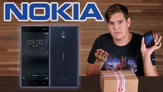 📱 Nokia 3 за 4 ТЫЩИ с NFC и Android 8 | Распаковка с Беру.ру 📦