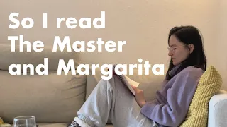 The Master and Margarita reading vlog