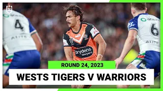 Wests Tigers v New Zealand Warriors | NRL 2023 Round 24 | Full Match Replay