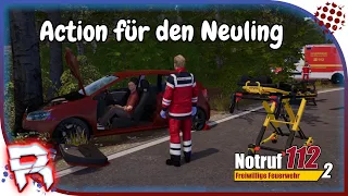 🚒Action für den Neuling🚒 Notruf 112 Die Feuerwehr Simulation 2 #019 Verkehrsunfall im Wald