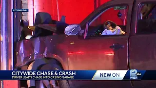 Police chase in Milwaukee ends in crash into building