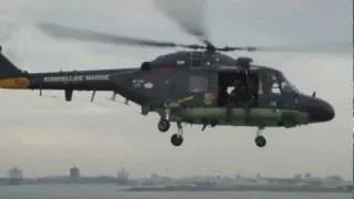 Lynx Helicopter Demonstration Royal Netherlands Navy