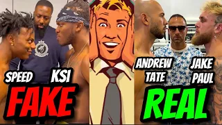 Ksi and IShowSpeed Parody FACE OFF Mocking Jake Paul And Andrew Tate😂