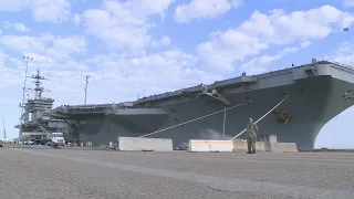 USS George Washington leaves for Japan