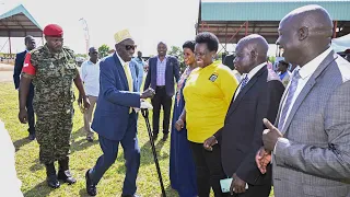 Gen Moses Ali officiates at Madi Sub region Presidential Industrial Hub Graduation Ceremony-Adjumani