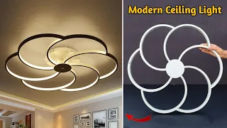 How To Make Wall Hanging Lamp | Modern Ceiling Light | Diy Wall Decor | Wall Decoration Ideas