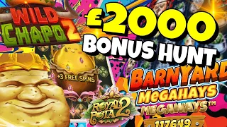 🎰 £2000 Bonus Hunt! 🎰 £2 Stakes with 11 Slot Bonuses & 2 Pro Raises! | SpinItIn.com