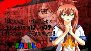 [WR]Ikki Tousen:Shinning Dragon - (Ryuubi Gentoku)Story Mode/speedrun:17m:39s [PlayStation 2]console