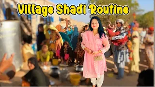 Village Shadi Braat Day Or Walima Routine 🎉 make-up Vlog