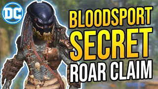 BLOODSPORT PREDATOR! "I did the SECRET ROAR CLAIM in Predator Hunting Grounds!" PREDATOR x DC