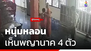 หนุ่มหลอน เห็นพญานาค 4 ตัว | ข่าวช่อง8