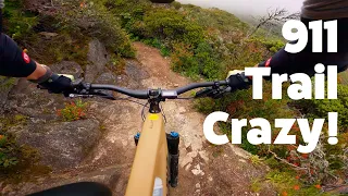 911 trail - Pacifica, CA - MTB Overgrown and Crazy!