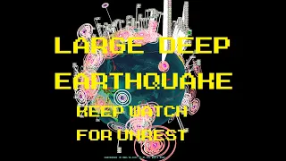 3/10/2022 -- Seismic Unrest develops across Pacific -- New Deep 6.0+ means keep watch -- BE PREPARED