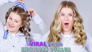 VIRAL TikTok HEATLESS Hair Curler