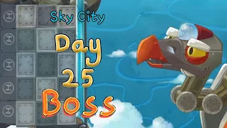 Pvz 2 China | Sky City - Day 25 (boss)