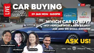 Weekly LIVE Car Buying Q&A | Evomalaysia.com (29/1/2024)