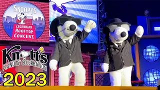 "Snoopy's Legendary Rooftop Concert" FULL SHOW - Peanuts Celebration 2023 at Knott's Berry Farm