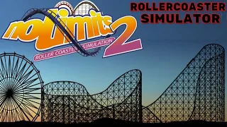 NoLimits 2 Roller Coaster Simulation VR (2014). Американские горки. Наиграл час (Oculus Pro).