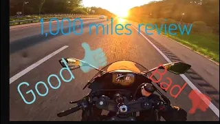 Zx6r 2024 first 1,000 miles review