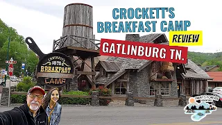 CROCKETT'S BREAKFAST CAMP Review GATLINBURG TENNESSEE 2021