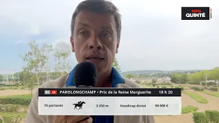 100% Quinté – Jeudi 1er septembre : Prix de la Reine Marguerite sur l’hippodrome de ParisLongchamp