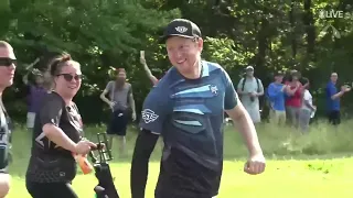 Simon Lizotte huge throw in for Eagle