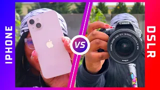 iPhone 13 Cameras vs DSLR (Canon 200D/ SL2)