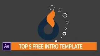 Top 5 Simple Logo Animation | Free After Effects Template #3