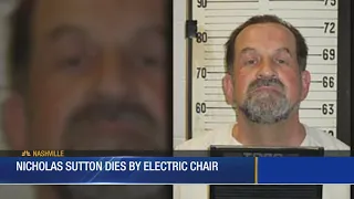 Nicholas Sutton Dies By Electric Chair