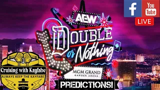 Double or Nothing 2024 Predictions!!