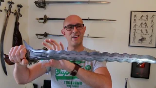Wavy Blades ('flamberge') - Some thoughts on their function