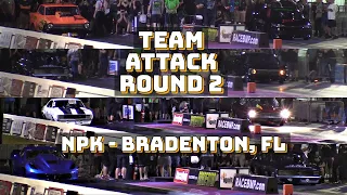 Street Outlaws 2021 No Prep Kings - Bradenton, FL: Team Attack Round 2